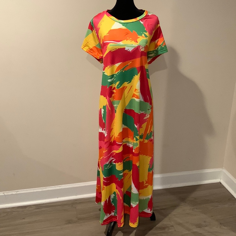 Multi Color Maxi Dress